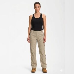 The North Face Women's Straight-Leg Pants in Beige
